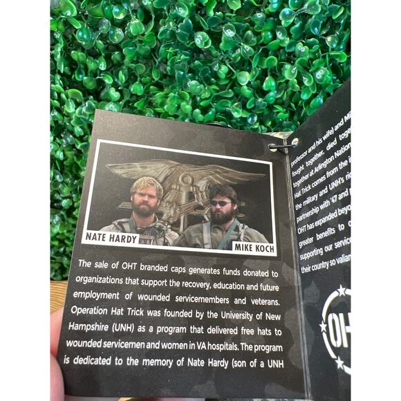 NWT Texas A&M '47 Brand Operation Hat Trick Camo Adult Adjustable Hat Veterans - Picture 6 of 10